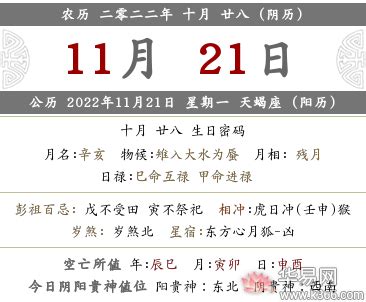 老黄历2022年十月黄道吉日_吉日查询老黄历2022年10月,第16张